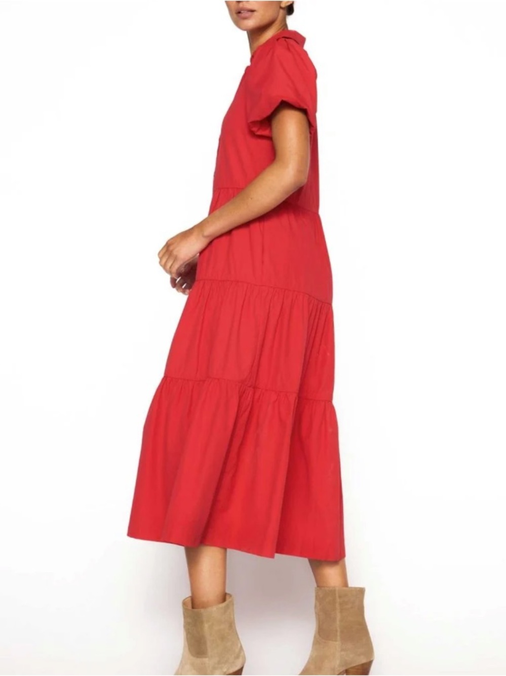 Brochu Walker Red Havana Dress - Picture 9 of 16